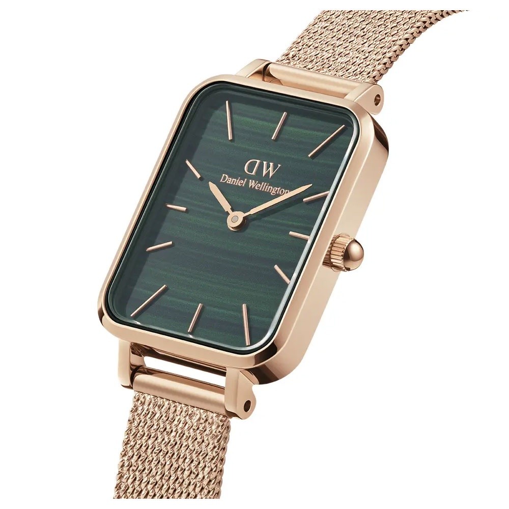 Daniel Wellington QUADRO MESH RG Green