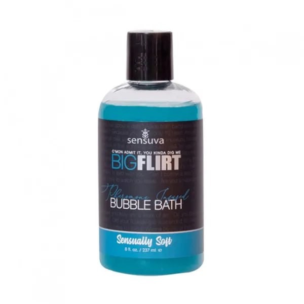 Sensuva USA – Big Flirt Pheromone Bubble Bath Sensually Soft – 237 ml