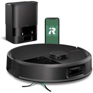 ルンバ（Roomba）Max 705 Vac ロボット + AutoEmpty 充電ステーション (ロボット掃除機) アイロボット（iRobot）【自動ゴミ収集/LiDARナビゲーション/AIカメラ搭載 物体認識と障害物回避/パワーリフト吸引/ダートディテクト機能/マッピング 掃除経路確認/アプリ操作/落下防止/JOOM購入時12ヶ月保証/W155060】ブラック